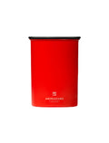 Airscape Edelstahl Aromabehälter 500g rot matt