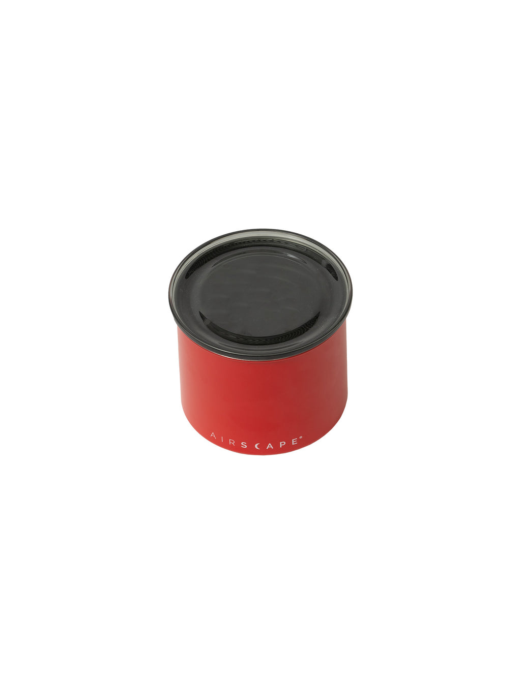 Airscape Edelstahl Aromabehälter 250g rot matt
