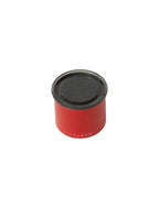 Airscape Edelstahl Aromabehälter 250g rot matt