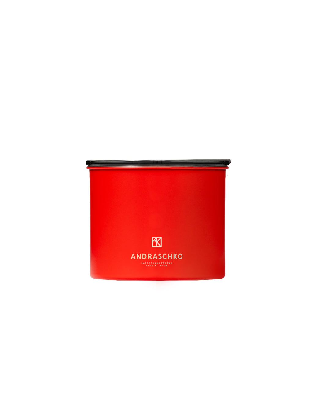 Airscape Edelstahl Aromabehälter 250g rot matt