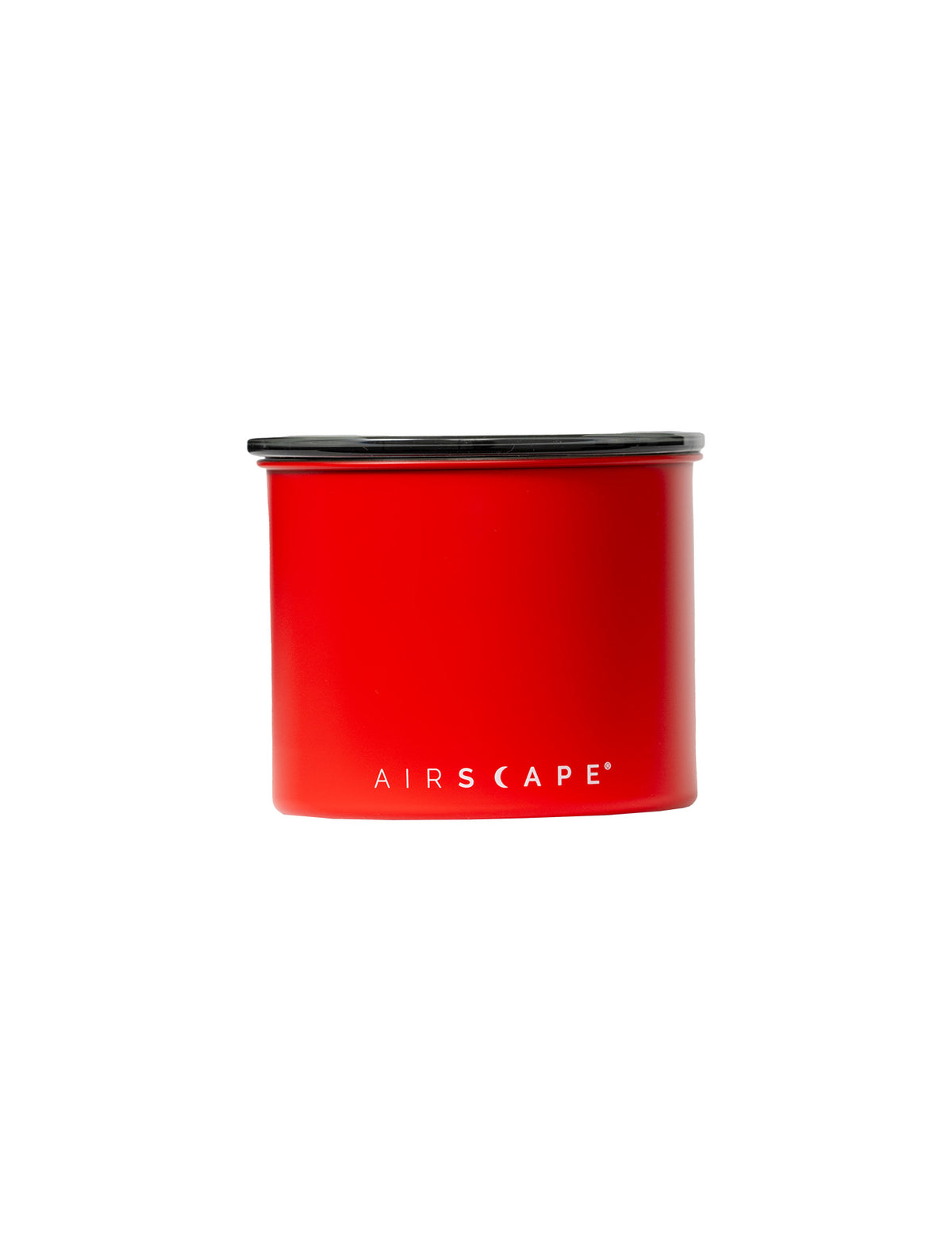 Airscape Edelstahl Aromabehälter 250g rot matt