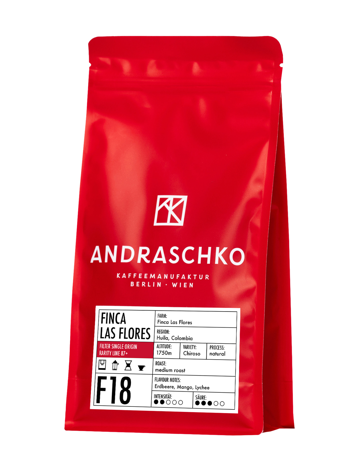 Colombia Finca Las Flores Chiroso Single Origin Filter 250g