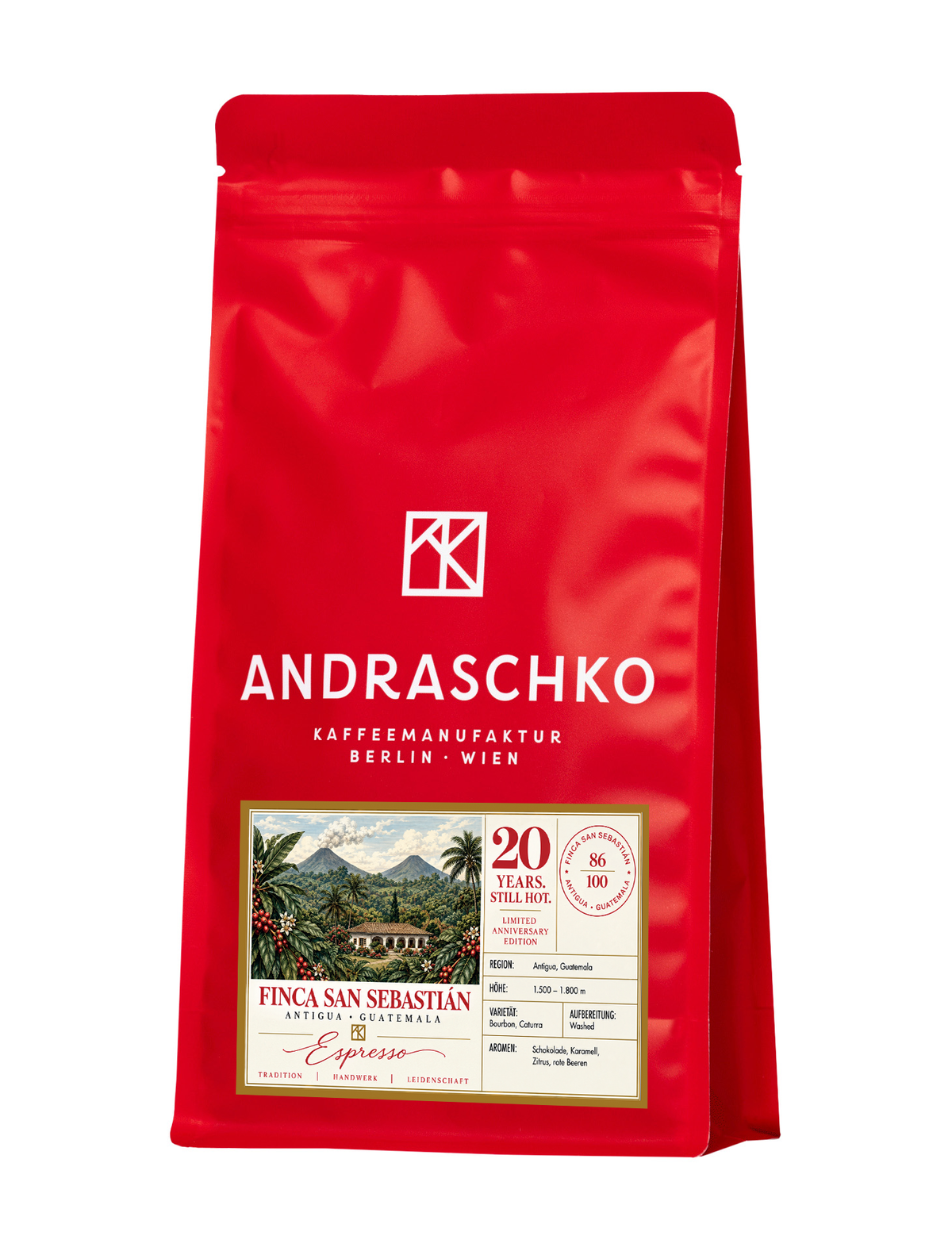 Limited Anniversary Edition Finca San Sebastian Single Origin Espresso 250g