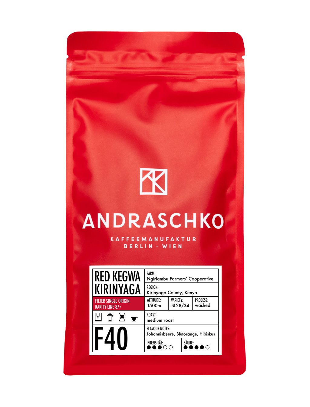 Kenya Red Kegwa Filter Single Origin 250g