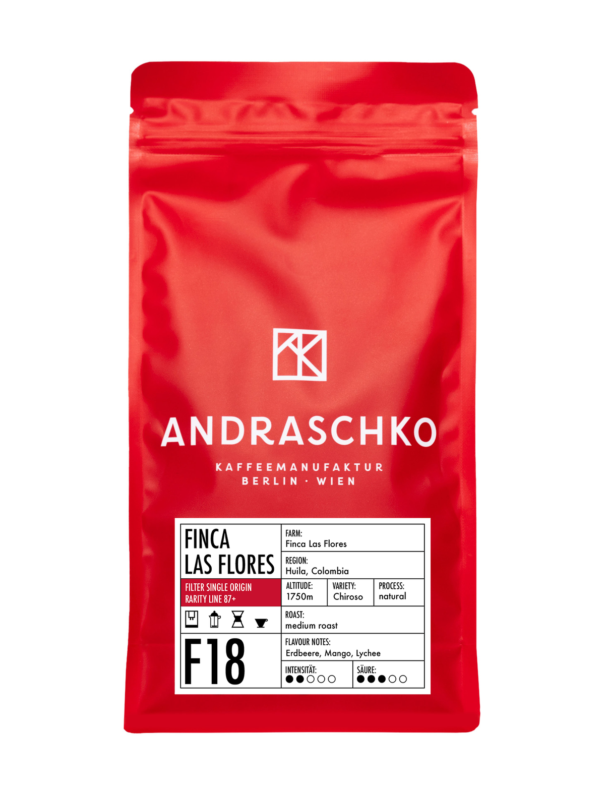 Colombia Finca Las Flores Chiroso Single Origin Filter 250g